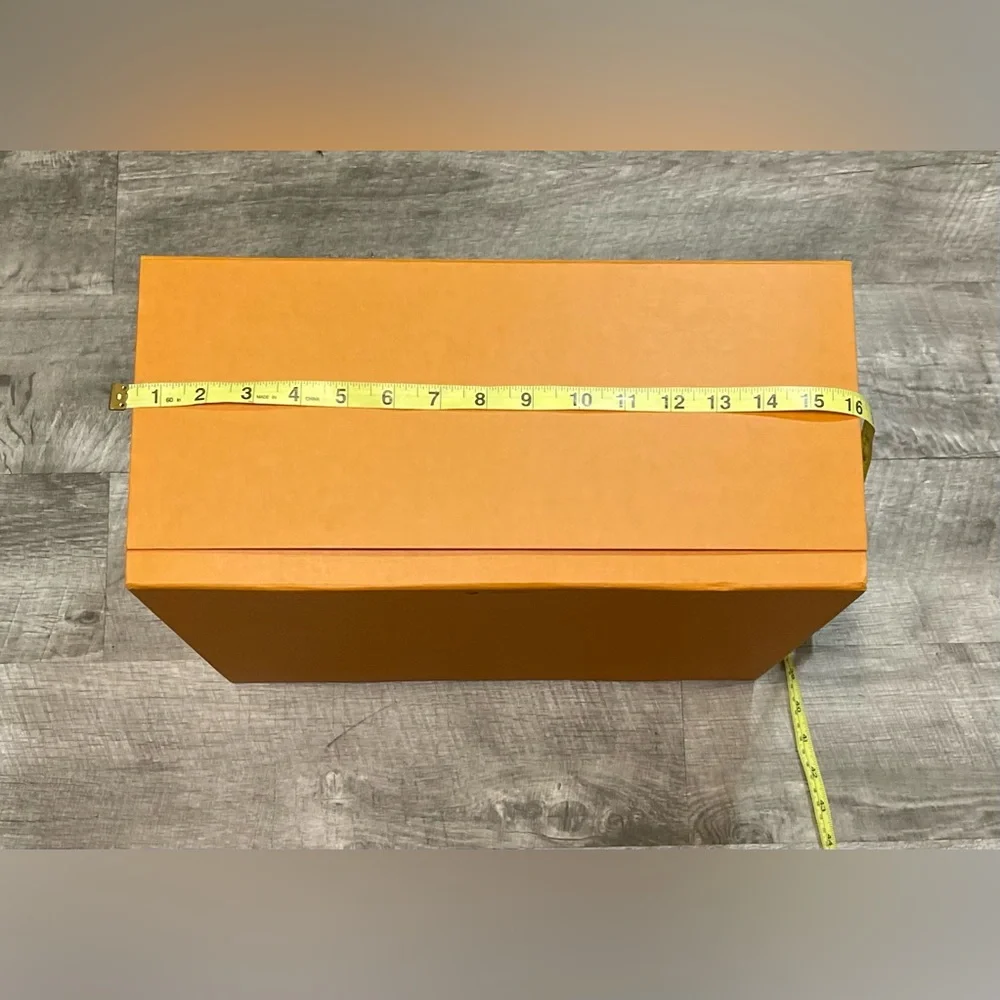 Louis Vuitton Orange Box with Cream Dust Bag